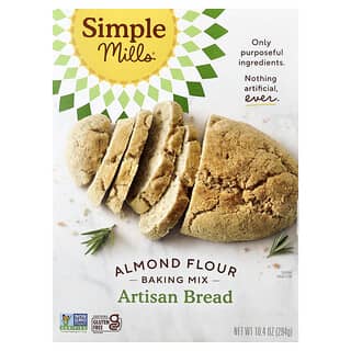 Simple Mills, смесь для выпечки ремесленного хлеба из миндальной муки, 294 г (10,4 унции)