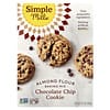 Simple Mills, Mezcla para hornear de harina de almendras, Galleta con chispas de chocolate, 265 g (9,4 oz)