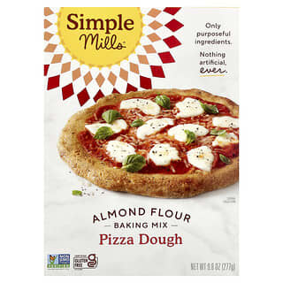 Simple Mills, Almond Flour Baking Mix, Pizza Dough, 9.8 oz (277 g)