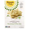Simple Mills, Galletas de harina de almendras, Romero y sal marina, 120 g (4,25 oz)