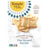 Almond Flour Crackers, Fine Ground Sea Salt, 4.25 oz (120 g)