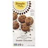 Crunchy Almond Flour Cookies, Double Chocolate, 5.5 oz (156 g)