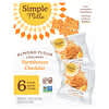 Almond Flour Crackers, Farmhouse Cheddar, 6 Packs, 0.8 oz (23 g) Each