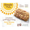 Simple Mills, Soft Baked Almond Flour Bars, Nutty Banana Bread, 5 Bars, 1.19 oz (34 g) Each
