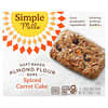 Soft Baked Almond Flour Bars, Spiced Carrot Cake, 5 Bars,  1.19 oz (34 g) Each