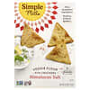 Simple Mills, Veggie Flour Pita Crackers, Himalayan Salt, 4.25 oz (120 g)