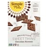 Sweet Thins, Seed & Nut Flower, Chocolate Brownie, 4.25 oz (120 g)