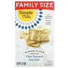 Almond Flour Crackers, Mandelmehl-Cracker, fein gemahlenes Meersalz, Familiengröße, 199 g (7 oz.)