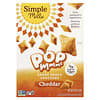 Pop Mmms, Baked Snack Crackers, Cheddar, 4 oz (113 g)