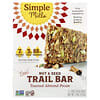 Simple Mills, Bar Jejak Kacang & Biji, Pecan Badam Panggang, 5 Bar, 1.58 oz (45 g) Setiap Satu