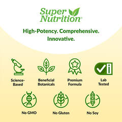 Super Nutrition, Perfect Family, Multivitamínico com Supervegetais e Ervas, Sem Ferro, 240 Comprimidos