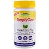 Simply One, See Clearly, Mixed Berry Chewable, 60 Tablets