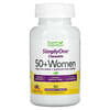 SimplyOne, 50+ Women, Multivitamin + Supporting Herbs, Wild-Berry, 90 Chewables
