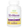 SimplyOne، للنساء بعمر 50 عامًا فأكثر، متعدد الفيتامينات + أعشاب داعمة، بنكهة التوت البري، 90 قرصًا قابل للمضغ