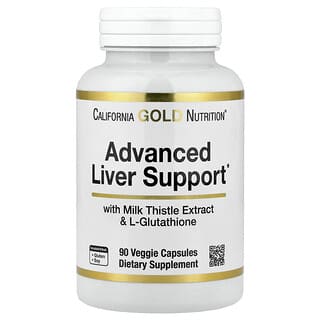 Super Nutrition, Advanced Liver Support with Milk Thistle Extract, L-Glutathione, Alpha Lipoic Acid, and Grape Seed Extract, 90 Veg Capsules