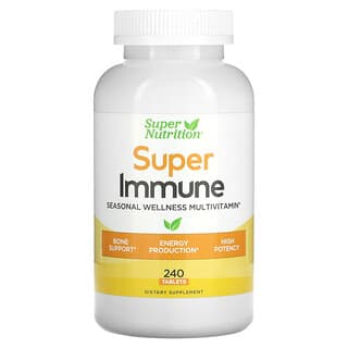 Super Nutrition, ซูเปอร์อิมมูน วิตามินรวมเพื่อสุขภาวะตามฤดูกาล บรรจุ 240 เม็ด