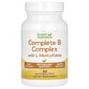Complexe complet de vitamines B avec L-méthylfolate, 60 capsules végétales