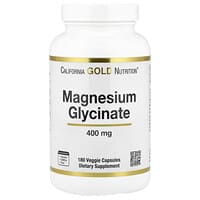 California Gold Nutrition, 마그네슘글리신산, 베지 캡슐 180정(캡슐당 133mg)