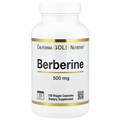 Norland California Gold Nutrition, Berberine HCI, 500 mg, 120 Veggie Capsules supplement Uganda UGX 129779