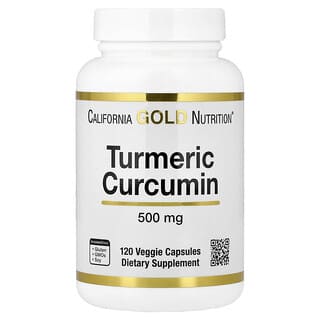 كاليفورنيا غولد نيوتريشن‏, كركمين الكركم، 500 ملجم، 120 كبسولة نباتية