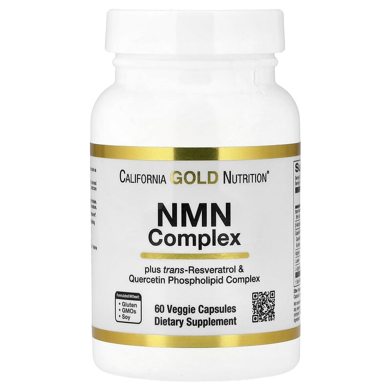 California Gold Nutrition, NMN Phytosome Complex with trans