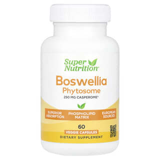 Super Nutrition, Fitosoma de Boswellia serrata, 250 mg, 60 cápsulas vegetales