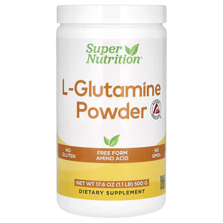 Super Nutrition, L-glutammina, non aromatizzata, 500 g