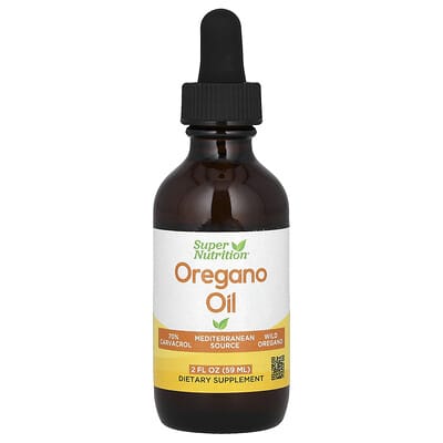 Super Nutrition, Oil of Oregano, 40 mg, 2 fl oz (59 ml)