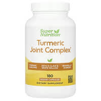 Super Nutrition, 姜黄关节支持复合物，180 粒素食胶囊