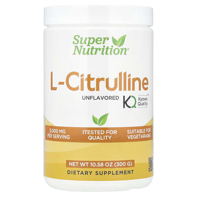 Super Nutrition, L-Citrulline, Original, 10.58 oz (300 g)
