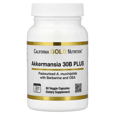 Norland California Gold Nutrition, Akkermansia 30B PLUS with Berberine Phospholipid Matrix, and OEA, 60  Veggie Capsules supplement Uganda UGX 163444