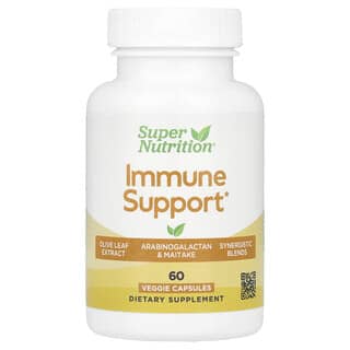 Super Nutrition‏, Immune Support, תוסף לתמיכה במערכת החיסון, 60 כמוסות צמחיות