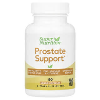 Super Nutrition, Prostate Support, Unterstützung der Prostata, 90 vegetarische Kapseln