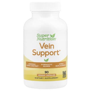 Super Nutrition, Pendukung Vena, 90 Kapsul Nabati