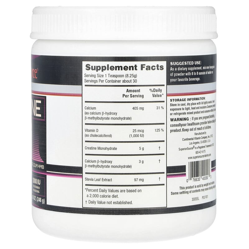 Creatine HMB, 8.75 oz (248 g)