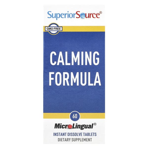 Superior Source Calming Formula, 60 MicroLingual Instant Dissolve Tablets