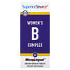 Complejo de vitaminas B para mujeres, 60 comprimidos de disolución instantánea MicroLingual