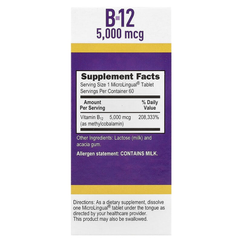 vitamin b12 injection ingredients label CYANOCOBALAMIN INJECTION, USP 10,000mcg/10mL (1,000mcg/mL) 10mL VIAL but its benefits can also be seen on the outside as well Vitamin B12 Injection for Treatment
