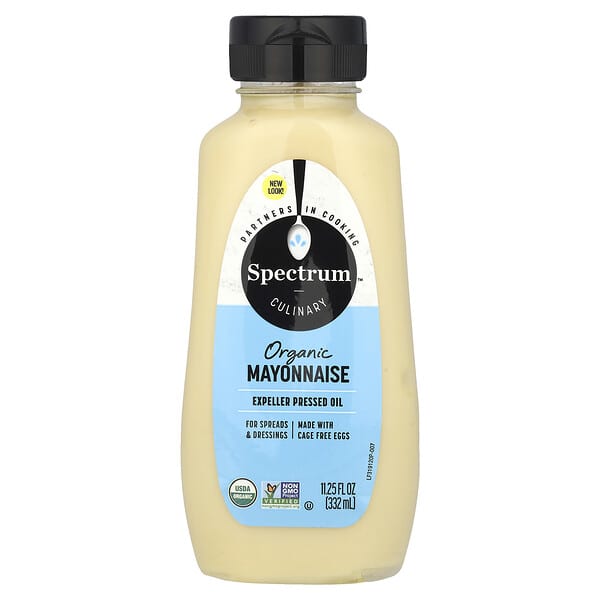 Spectrum Culinary, 유기농 마요네즈, 332ml(11.25fl oz)