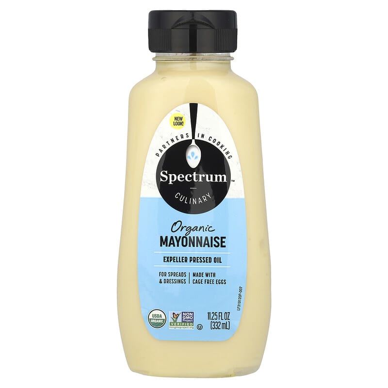 オーガニック マヨネーズ, 11.25 液量オンス (332 ml)