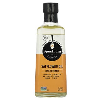 Spectrum Culinary, Safflower Oil, Expeller Pressed, 16 fl oz (473 ml)