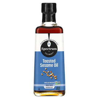 Spectrum Culinary, Aceite de Sésamo Tostado, sin refinar, 16 fl oz (473 ml)