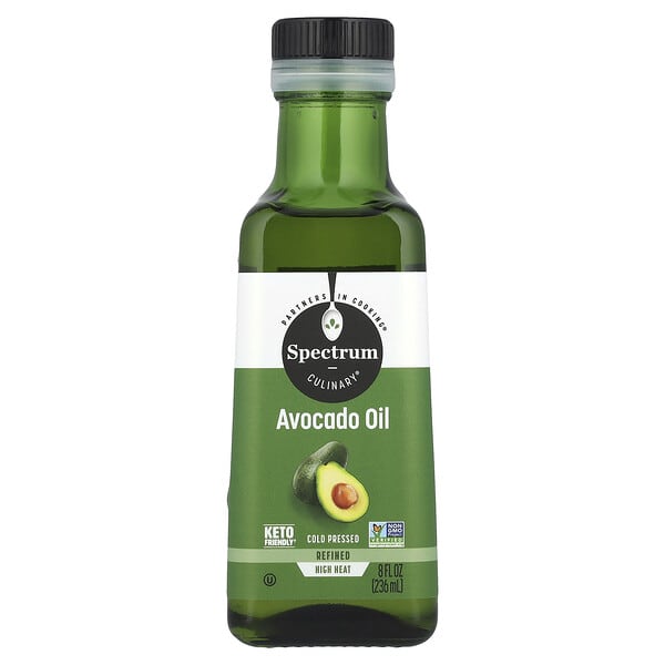 Spectrum Culinary, 아보카도 오일, 냉압착, 236ml(8fl oz)