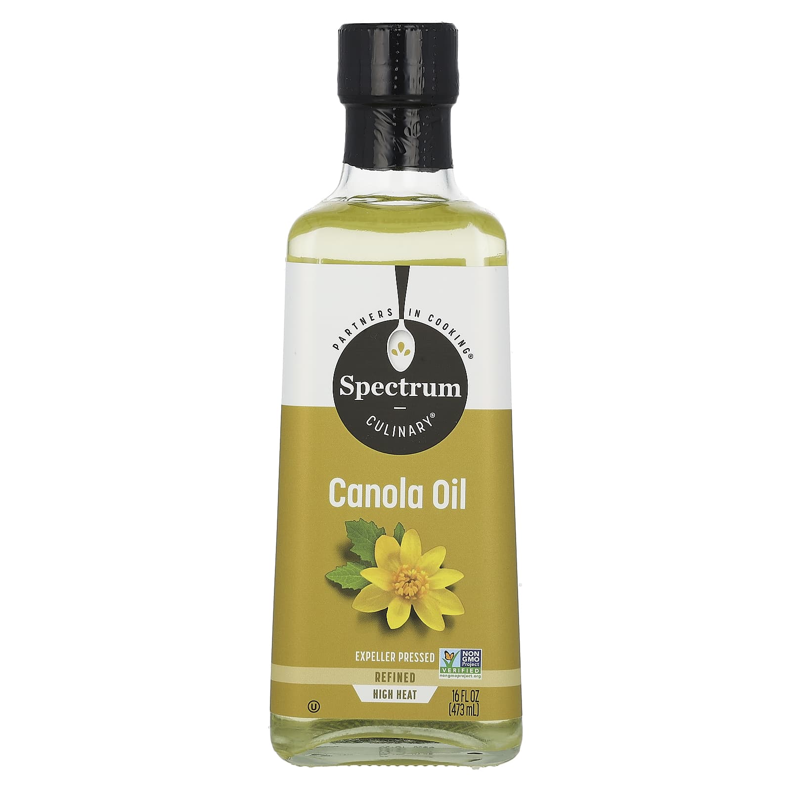 Canola Oil, Refined, 16 fl oz (473 ml)