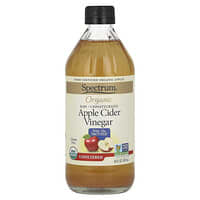 Vinagre de sidra de manzana orgánica con la “madre”, Manzana y arándano  rojo, 473 ml (16