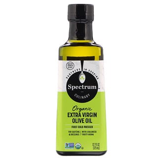 Spectrum Culinary, органическое оливковое масло первого холодного отжима, 375 мл (12,7 жидких унций)