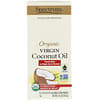 Organic Virgin Coconut Oil, Unrefined Medium Heat, 10 Single Serve Packets, 0.5 fl oz (14.7 ml) Each