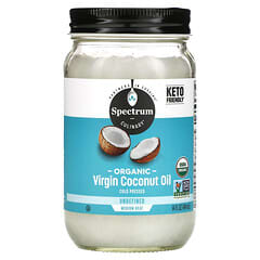 Spectrum Culinary, Huile de noix de coco vierge biologique, non raffinée, 414 ml