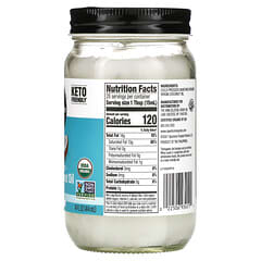 Spectrum Culinary, Huile de noix de coco vierge biologique, non raffinée, 414 ml