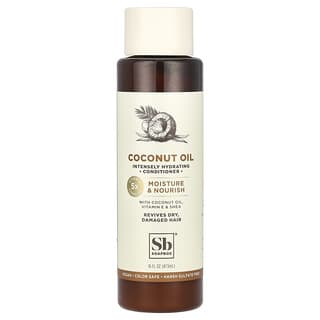 Soapbox, Coconut Oil Conditioner, Moisture & Nourish, Dry, Damaged Hair, 16 fl oz (473 ml)
